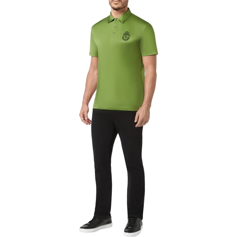 BILLIONAIRE Top Poloshirt Crest grün(Image 5)