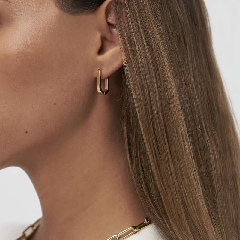 Copenhagen Ohrstecker Edelstahl Bold Set gold(Image 2)