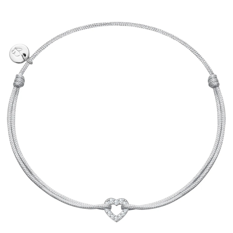 Glanzstücke München Armband Sterling Silber Armband Herz silber