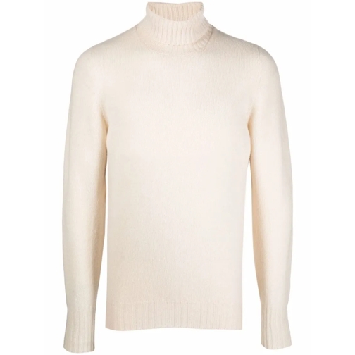 Drumohr Pullover Roll Neck Sweater Neutrals