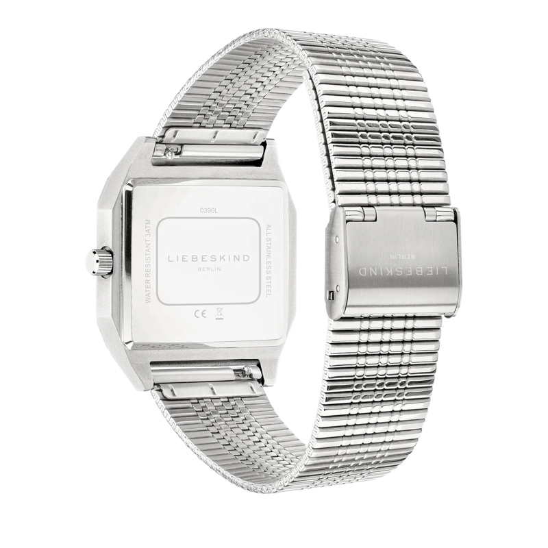 Liebeskind Berlin Quarzuhr Edelstahl Vinyl Vision silber(Image 4)