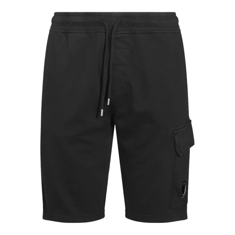 CP Company Casual Shorts Relaxed Fit Black Shorts With Cargo Pocket Black