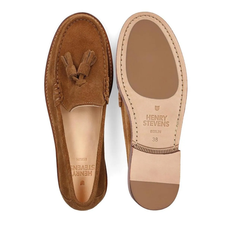 Henry Stevens Loafer Loafer Riley W TL cognac(Image 7)