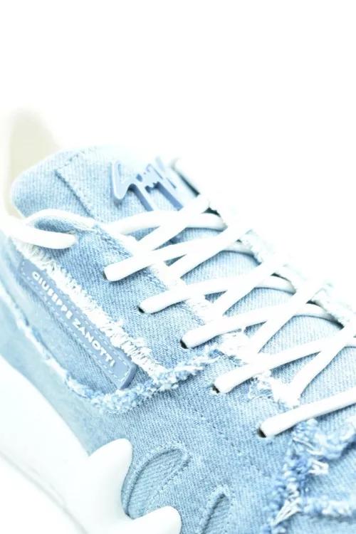 Thumbnail - Giuseppe Zanotti Low-Top Sneaker - Blue Denim Sneakers - Gr. 43 (EU) - in Blau - für Damen