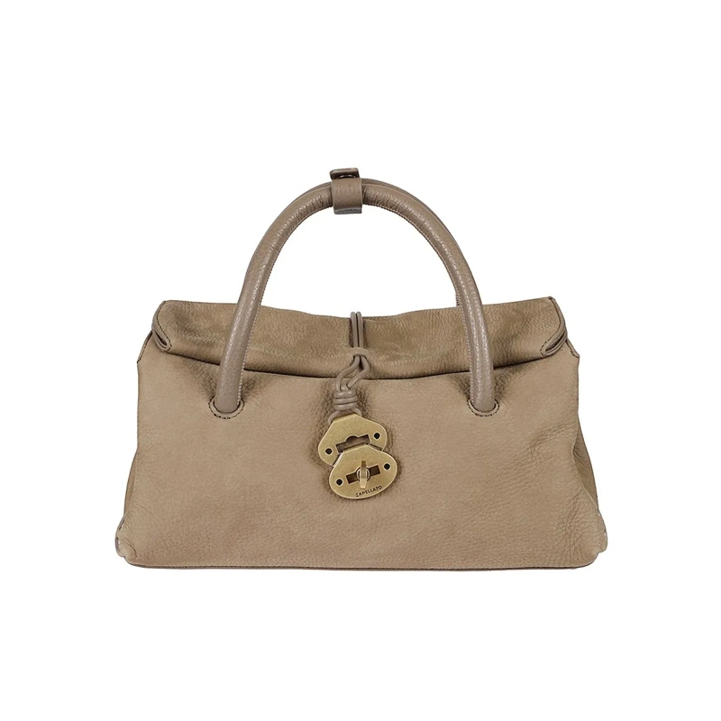 Zanellato Sac à bandoulière Leather Bag Dotta Jones S Shoulder Bag Grey