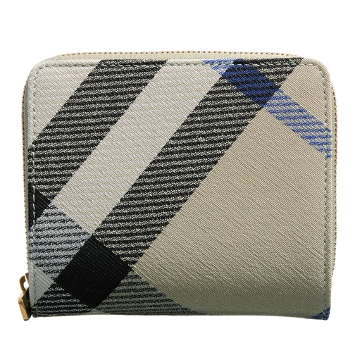 Burberry Checkered Wallet Lichen Portafoglio a due tasche