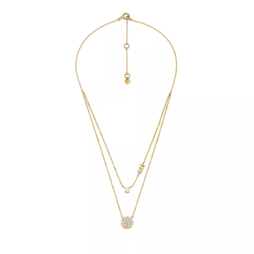 Michael kors necklace gold deals