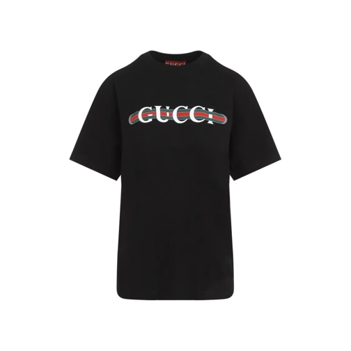 Gucci T-Shirts Ancora G Loved T-Shirt Black