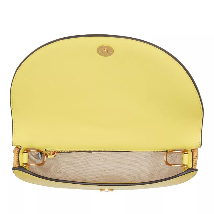 kate spade new york lemon drop rattan crossbody bag