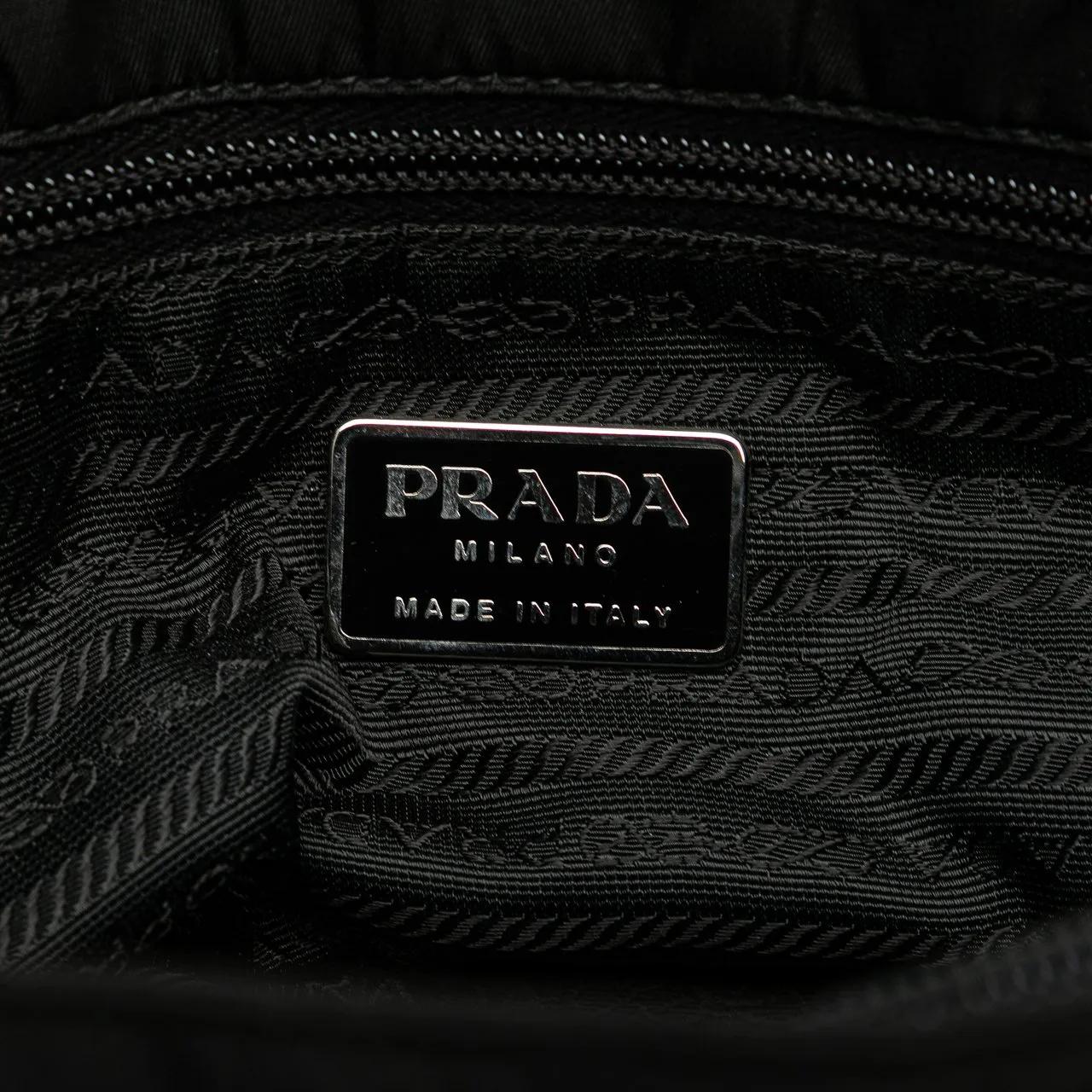 Thumbnail - Prada Shopper - Tessuto Tote - Gr. unisize - in Schwarz - für Damen