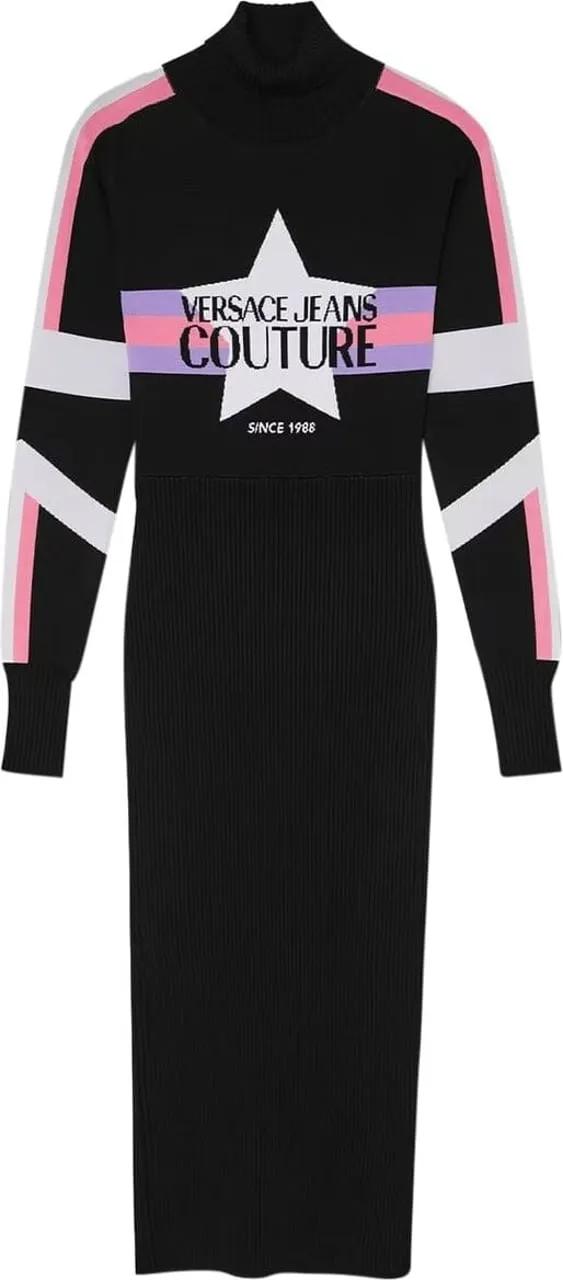Thumbnail - Versace Jeans Couture - Vestiti Jurk - Größe M - schwarz