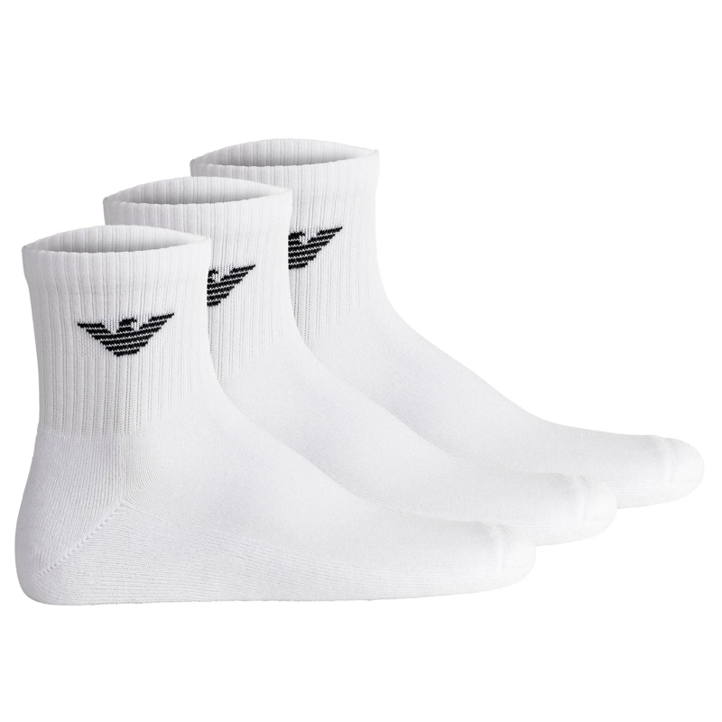 Emporio Armani  SPORTY SPONGE 3er Pack weiss