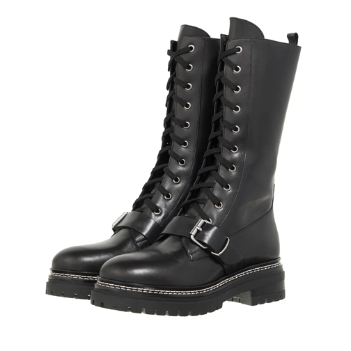 WEEKEND Max Mara Tana Nero Schnürstiefel