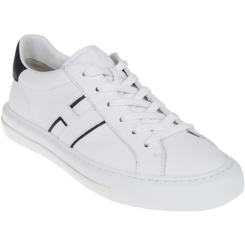 Hogan Low-Top-Sneaker Flat Shoes R Bianco Blu weiß(Image 2)