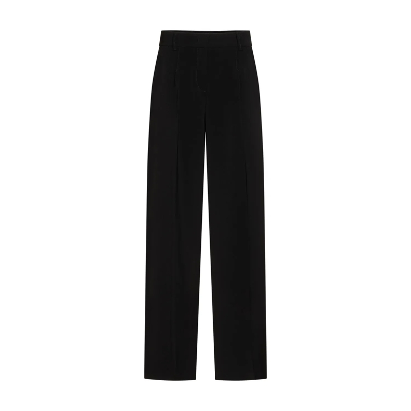 Riani Freizeithose Wide Fit Businesshose Schwarz