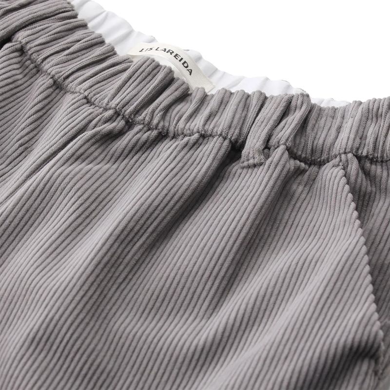 Lis Lareida Pantalon en velours côtelé Cordhose aus Baumwoll-Mix braun(Image 8)