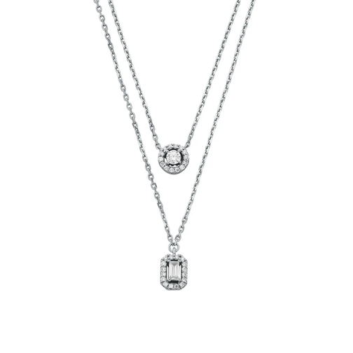 Michael Kors Mittellange Halskette Michael Kors Premium 925 Sterling Silver Necklace  Silber