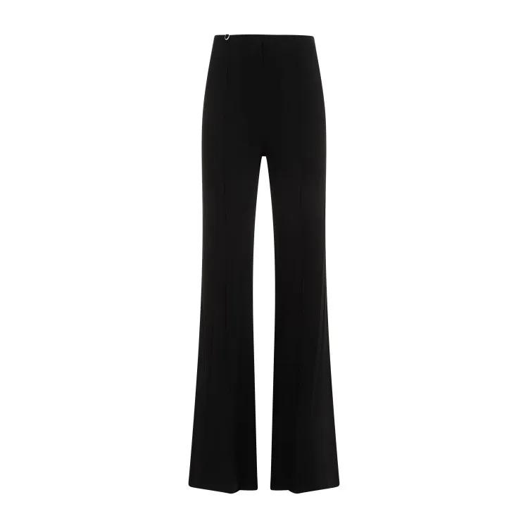 Jacquemus - Le Pantalon Apollo Black Acetate Pants - Größe 38 - schwarz