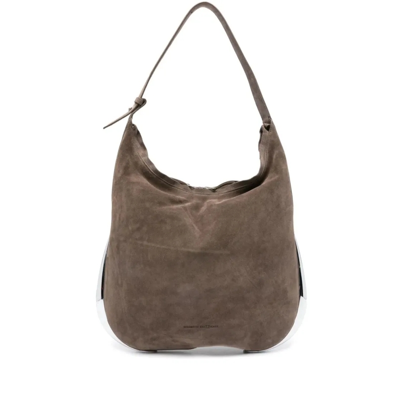 Benedetta Bruzziches Schultertasche Structured Handbag With Top Handle And Detachable  Brown