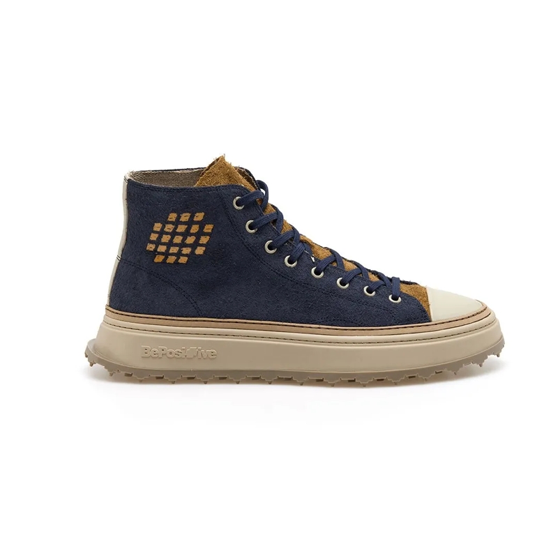 Be Positive Sneaker basse Cuprace Star - Funky Suede Sneakers Blue