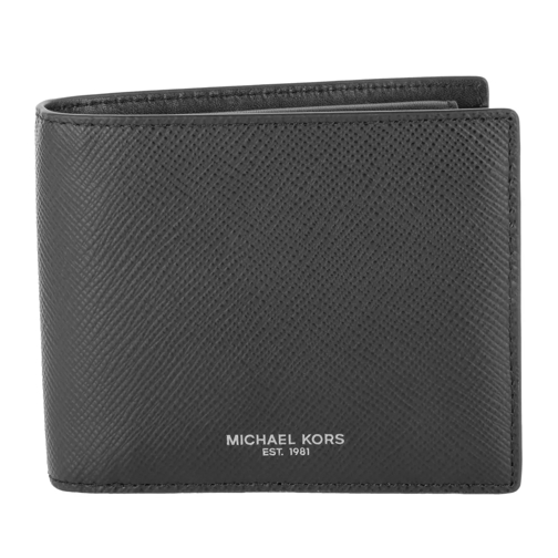 MICHAEL Michael Kors Billfold W Coin Pocket Black Bi-Fold Portemonnaie