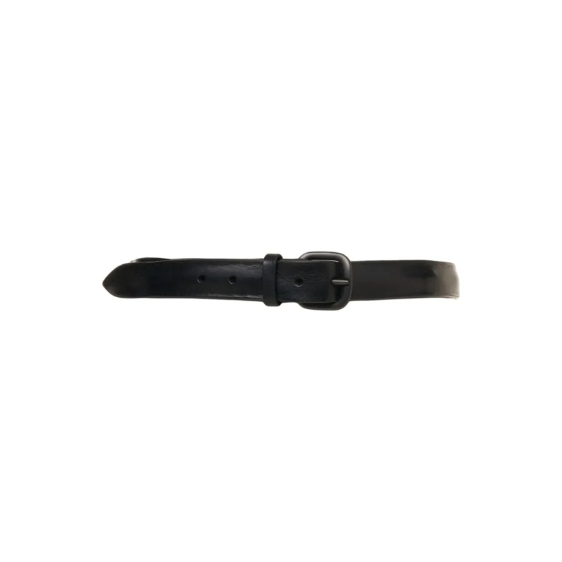 Orciani Gürtel Smooth Leather Belt Black