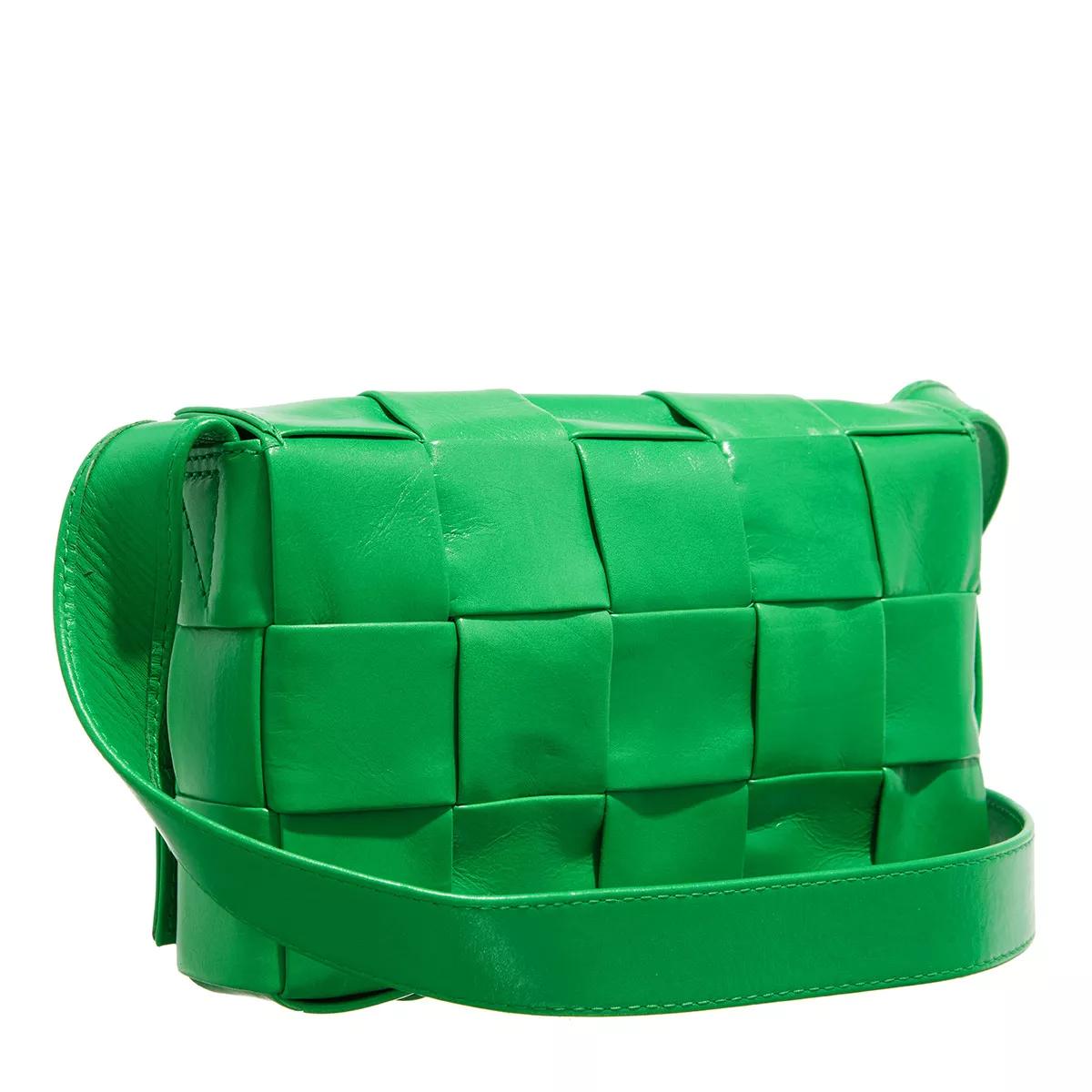 Bottega Veneta Padded Cassette Shoulder Bag Racing Green