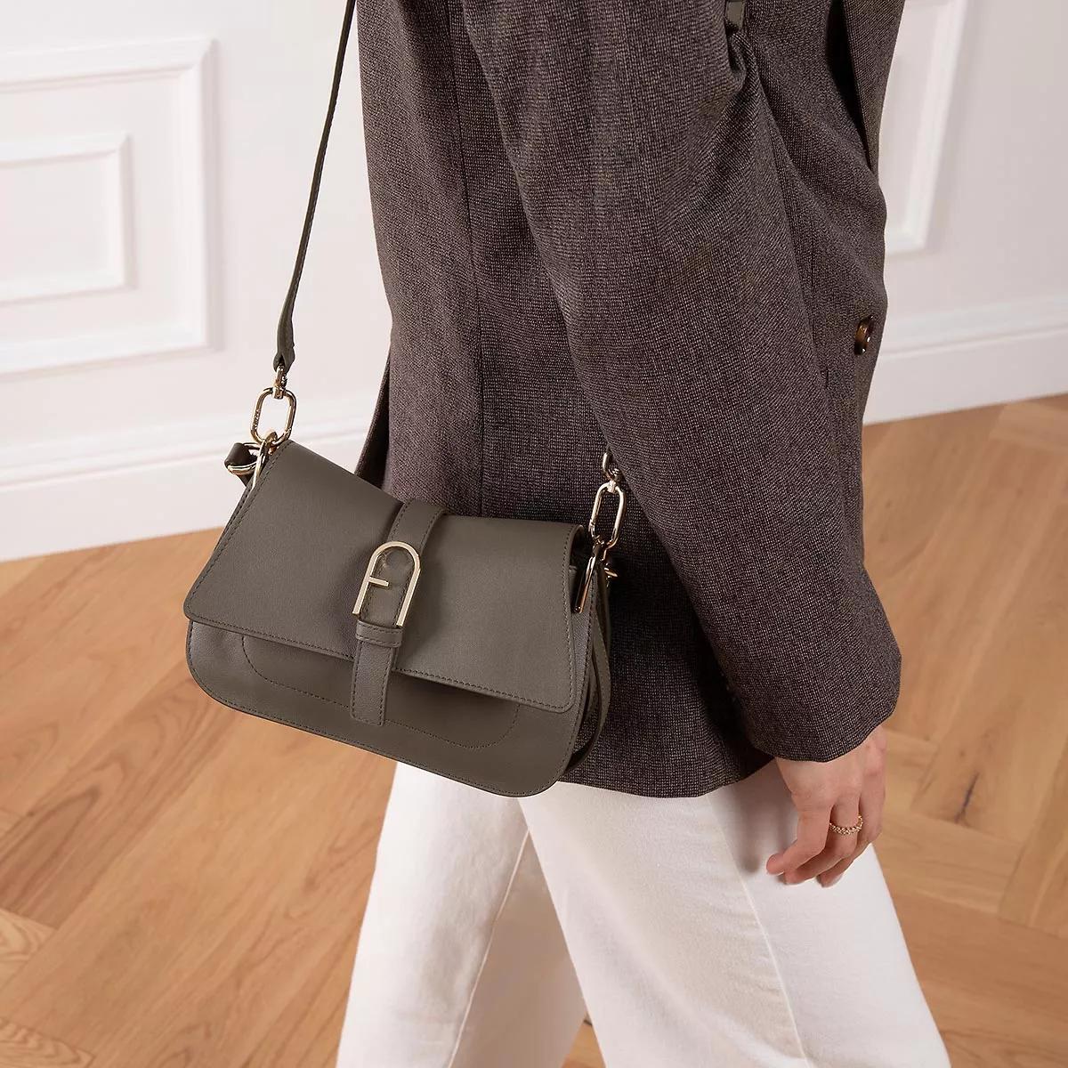 Furla Furla Flow Mini Top Handle Sage Crossbody Bag