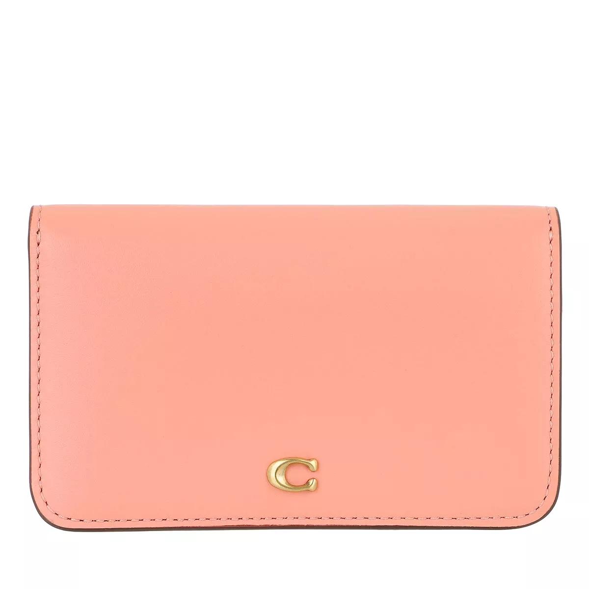 Light pink coach discount wallet