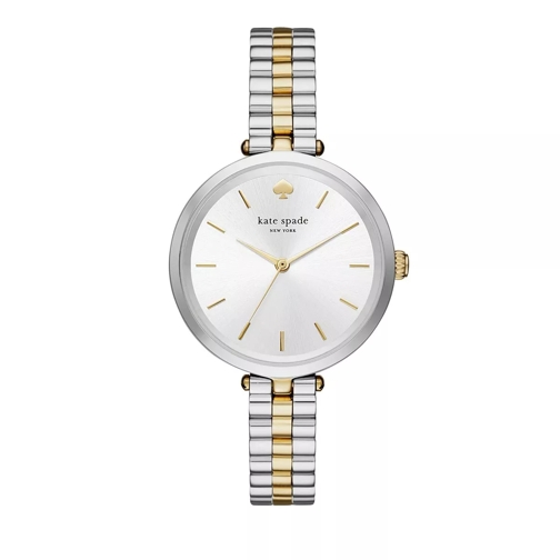 Kate Spade New York holland dreizeigeruhr aus edelstahl Silver Quarz-Uhr