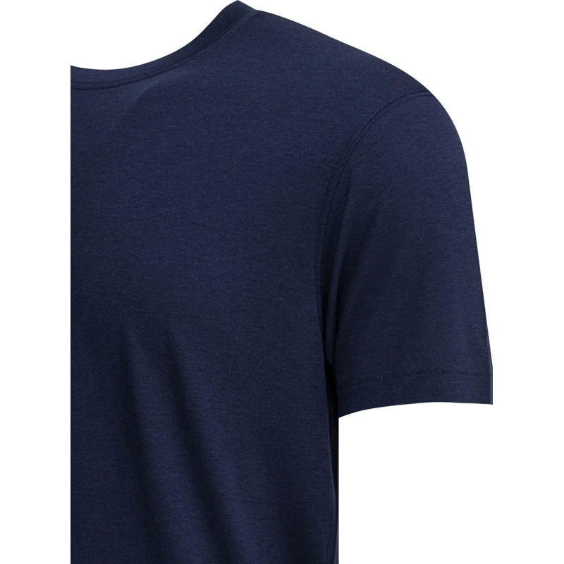 Tom Ford T-Shirt T-Shirt mit Rundhalsausschnitt Navy(Image 4)