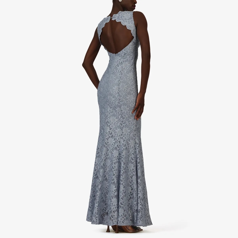 Kraimod Abendkleid Abendkleid hell-blau(Image 4)