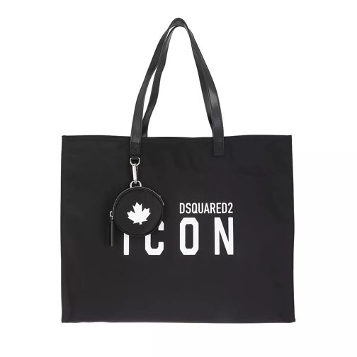 Dsquared2 Icon Shopping Bag Black Sac à provisions