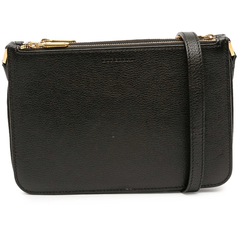 Burberry Sac à bandoulière Leather Crossbody schwarz