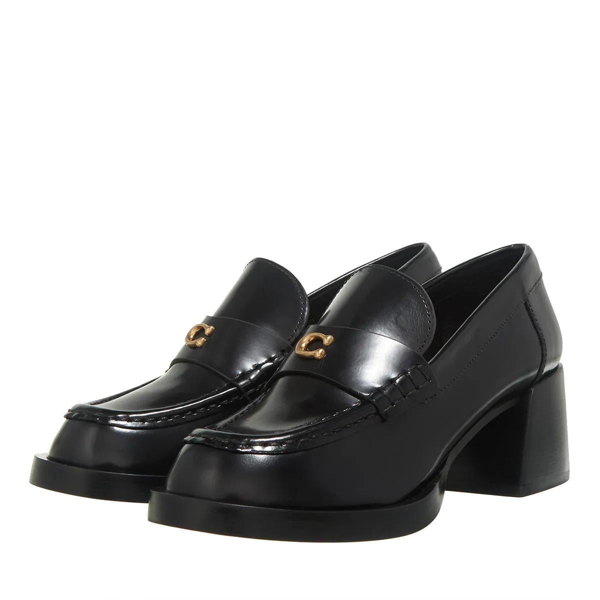 Coach Loafers & Ballerinas - Natalie Leather Loafer - Gr. 39,5 (EU) - in Schwarz - für Damen