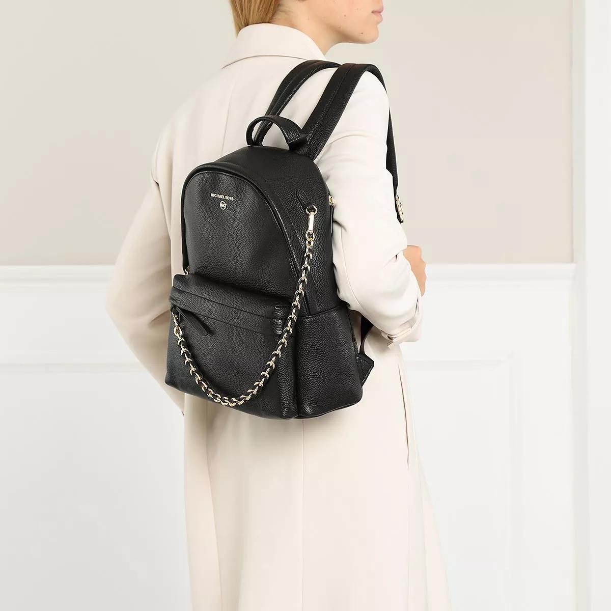 Slater large pebbled online leather backpack