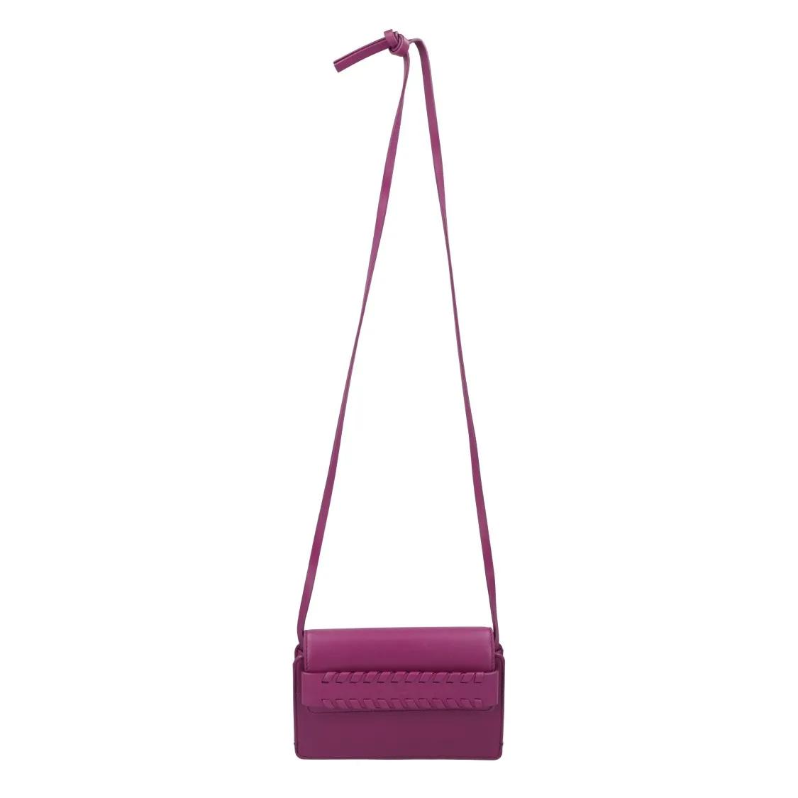 ショルダーバッグ・ポシェット Chloe Shoulder Bag With Braided Detail Purple Chloé Shoulder Bag With Braided Detail Women Purple One Size