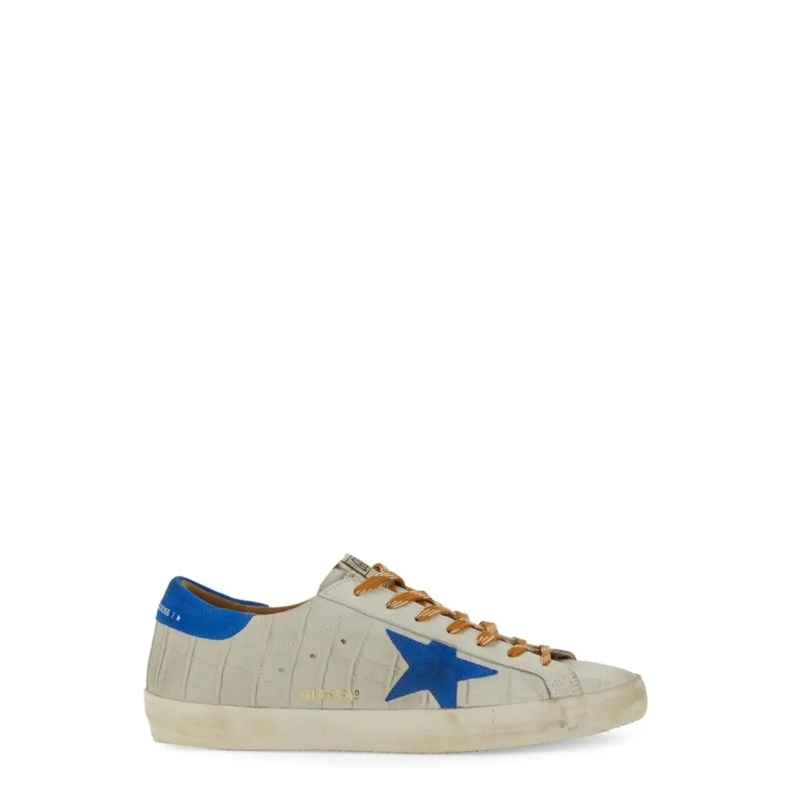 Golden Goose Lage-top sneaker Super Star White Leather Sneakers Neutrals