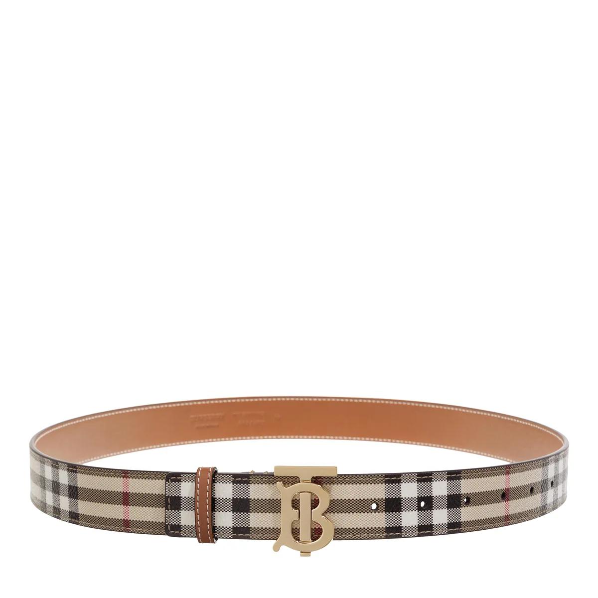 Burberry Gürtel - Belt 30 - Gr. M - in Beige - für Damen