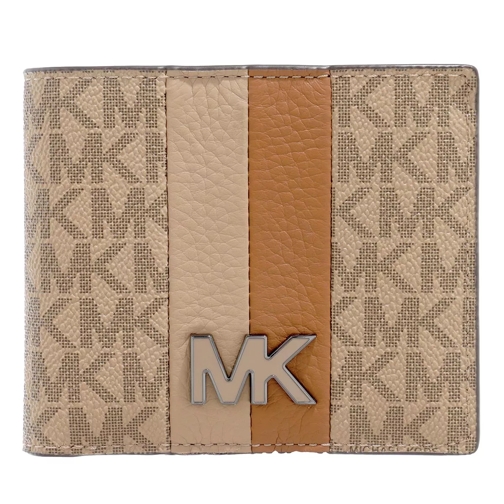 MICHAEL Michael Kors Billfold Wallet Camel Multi Bi-Fold Portemonnaie