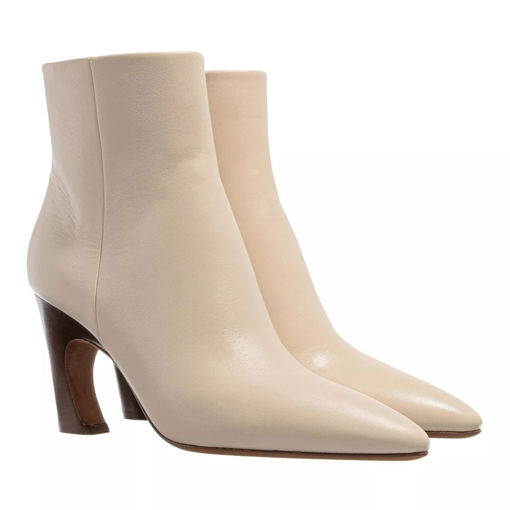 Cream colored ankle store boots