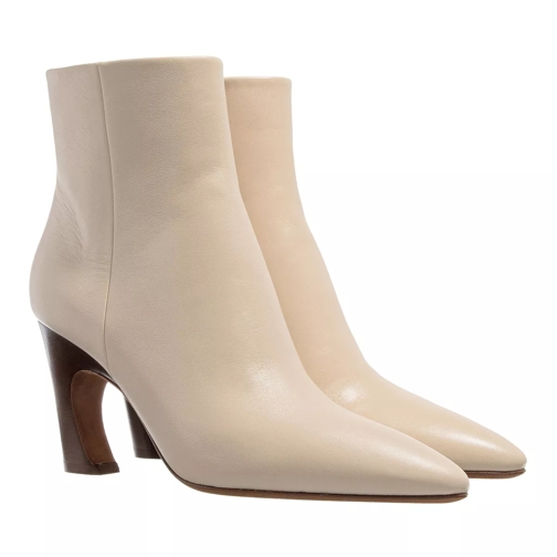 Chloé Oli Pumps Leather Pearl grey Ankle Boot