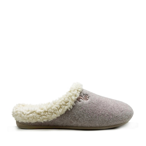 thies Pantoufle thies 1856 ® Organic Cozy Slipper taupe (W/X) mehrfarbig