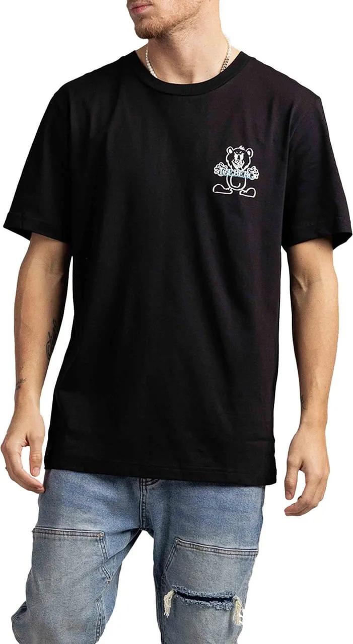 Thumbnail - Iceberg - 5D Bear T-Shirt Heren Zwart - Größe XL - schwarz