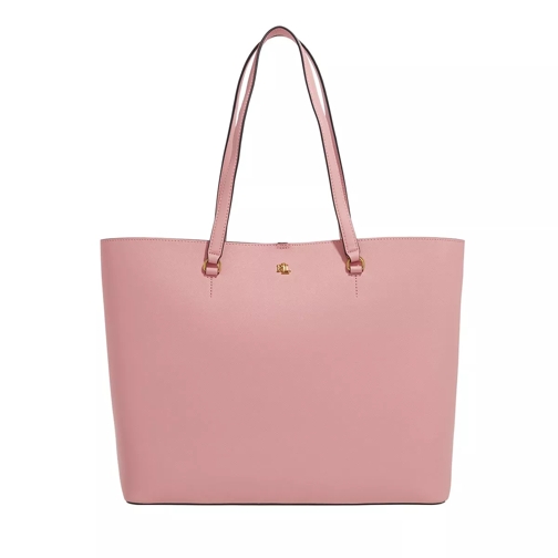 Lauren Ralph Lauren Karly Tote Large Rose Tan Shopping Bag