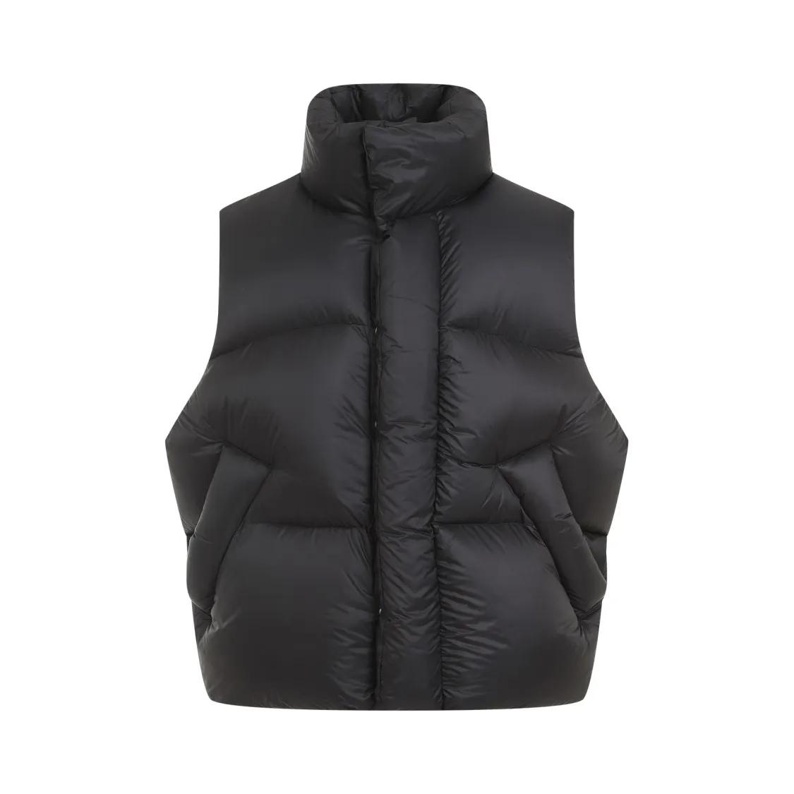 Mordecai - Down Nylon Vest - Größe S - schwarz