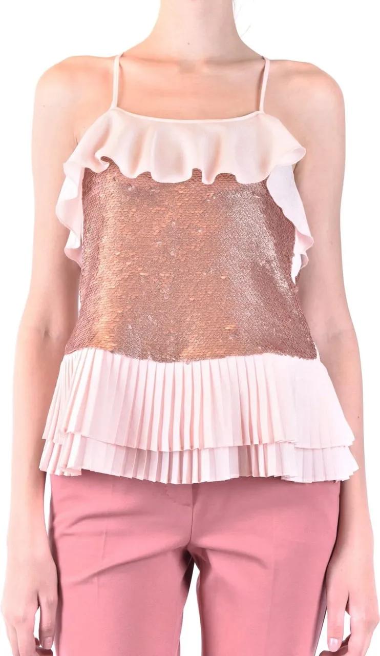 Thumbnail - Patrizia Pepe - Top Pink - Größe 40 - rosa