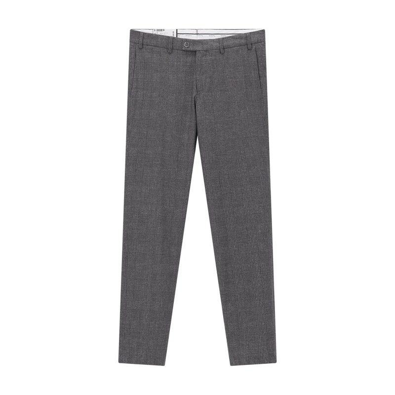 Hiltl Pantalon en tissu Hose aus Baumwoll-Mix grau