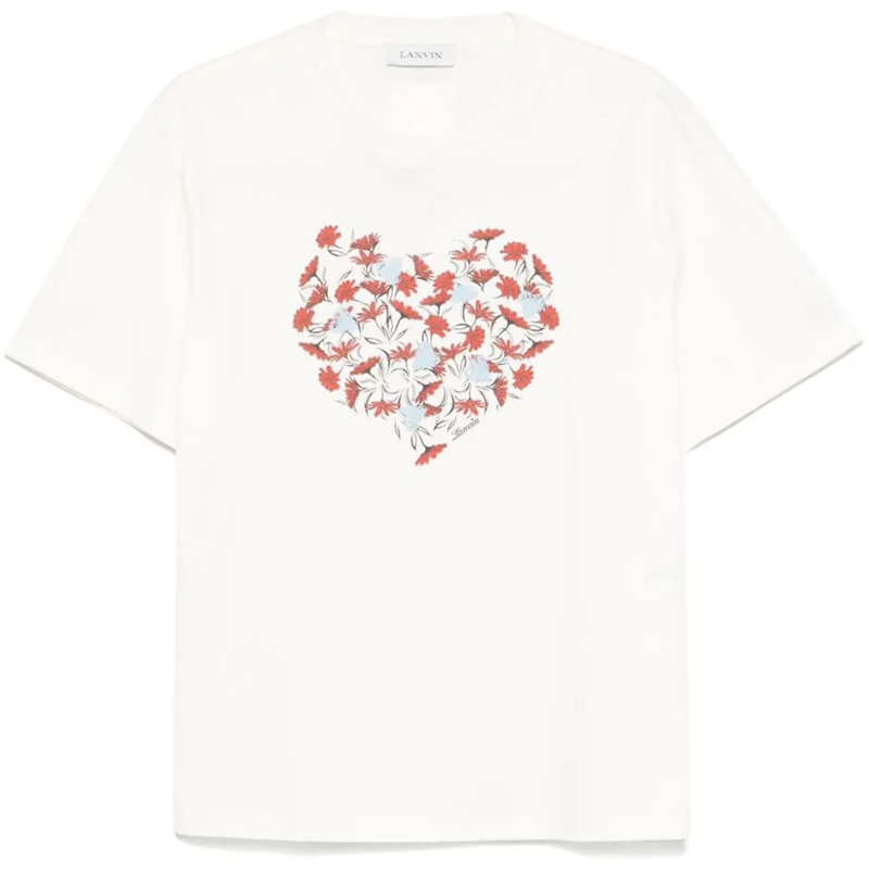 Lanvin T-Shirt T-Shirts And Polos Enamel mehrfarbig