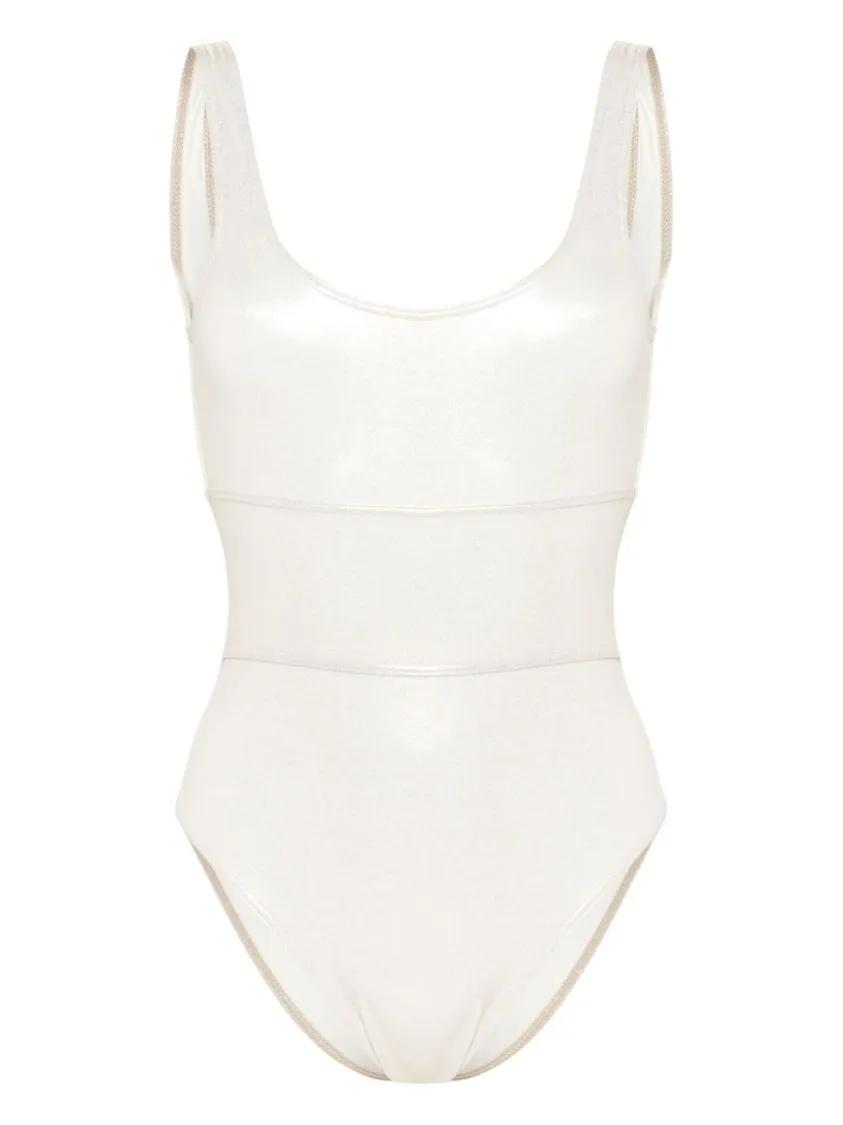 Melissa Odabash - Perugia One-Piece Swimsuit - Größe 40 - weiß